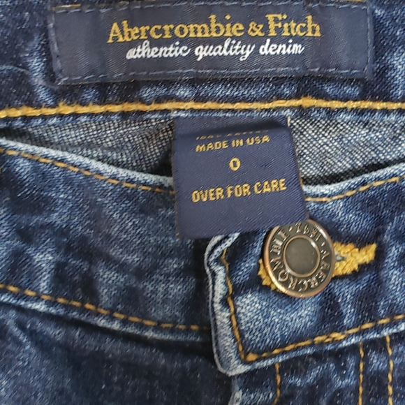 Abercrombie & Fitch Crop Jeans 0 - Picture 3 of 3